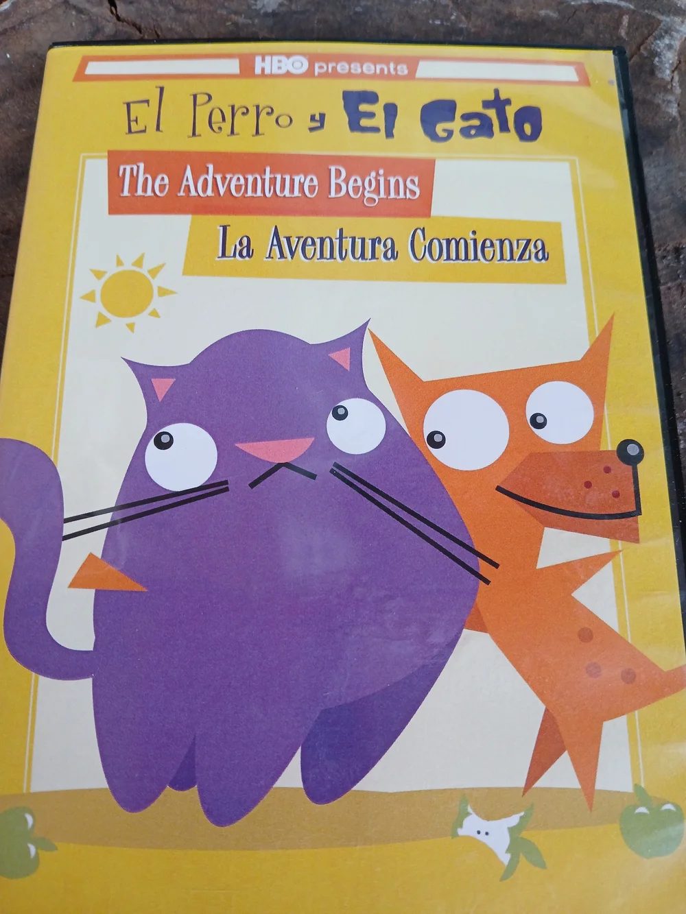 HBO El Perro y El Gato 2 DVD Lot Kids Bilingual English Spanish Learning Discs